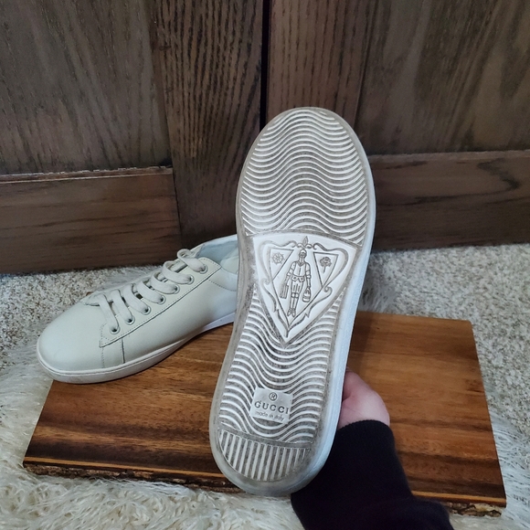 Gucci Ace Stitch Sneaker - Picture 4 of 9